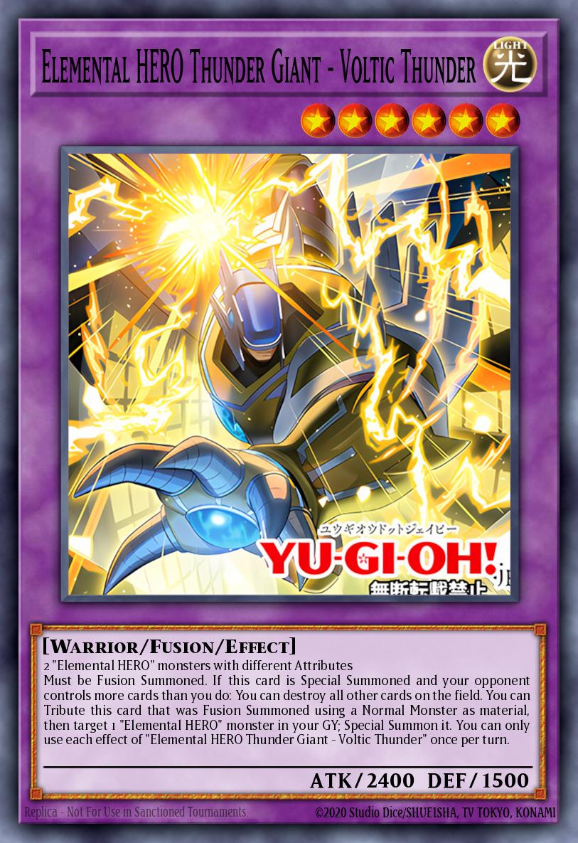 Elemental HERO Thunder Giant - Voltic Thunder